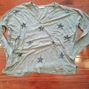 Sundry Star Raglan Top